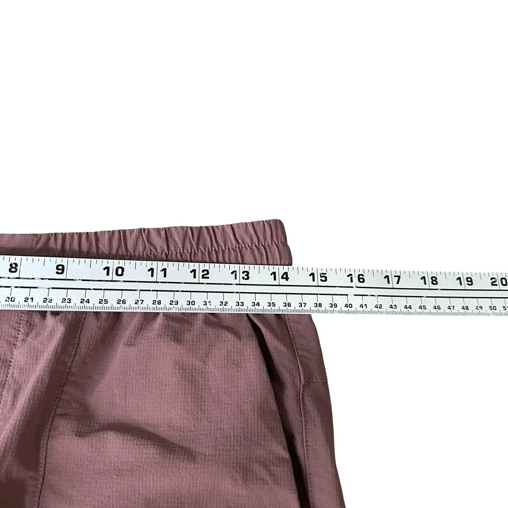 Lululemon Bowline Short 5 Ripstop Washed Dark Terracotta Men Small M7ARRS Salmon